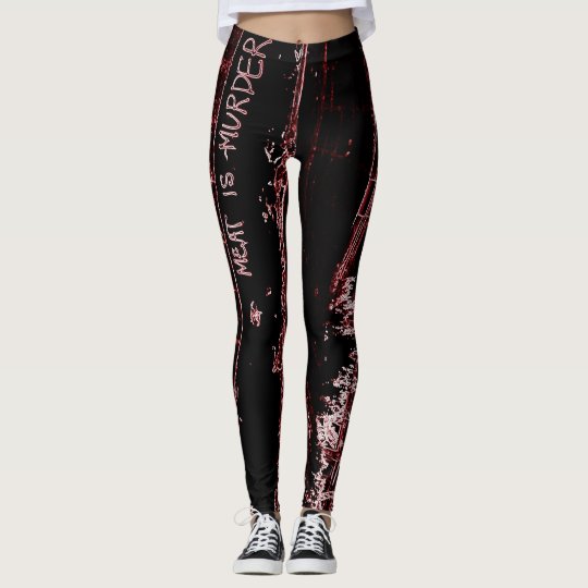 Leggings La "carne es engranaje de la protesta de las