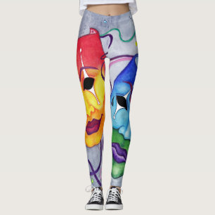Leggings La comedia y la tragedia