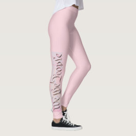 Leggings La Constitución del Pueblo Pink Resistance