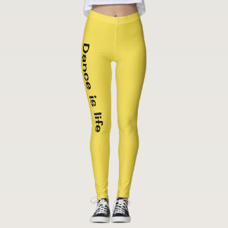 Leggings La danza es polainas de la vida