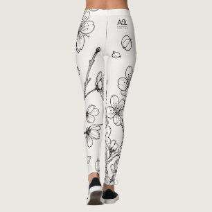 Leggings La delicada belleza de los cerezos en flor