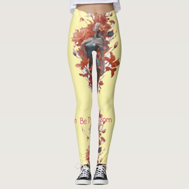 Leggings La diosa del jardín florece Thunder_Cove (Anverso)