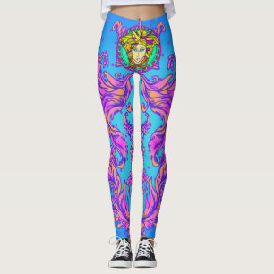 Leggings La diseñadora Medusa Pastel