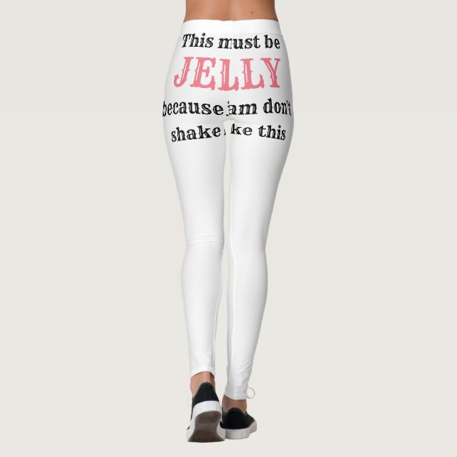 Leggings La divertida moda de las mujeres JELLY SHAKE Leggi (Reverso)