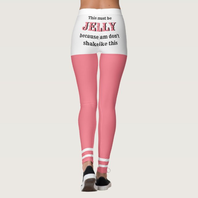 Leggings La divertida moda de las mujeres JELLY SHAKE Leggi (Reverso)