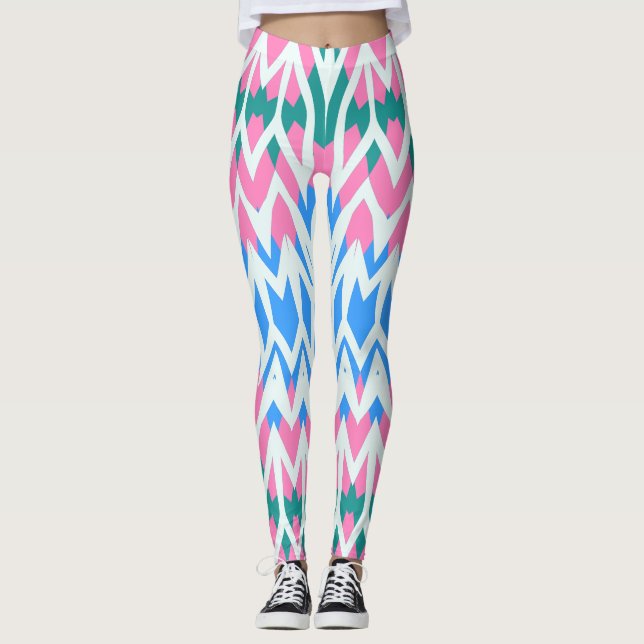 Leggings La elegante y colorida leyenda "Ratti_Creative_Art (Anverso)