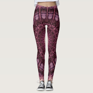 Leggings La espléndida Mandala inspiró las piernas dibujada