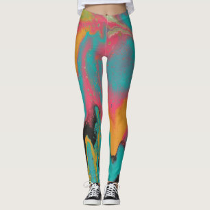 Leggings La Fiesta 1 brillante y coloridas piernas divertid