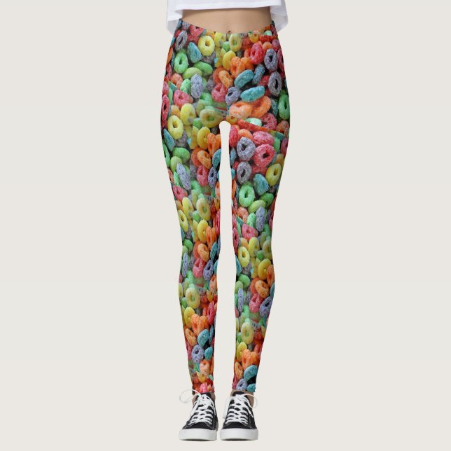 Leggings La fruta con sabor a fruta del cereal de las (Anverso)