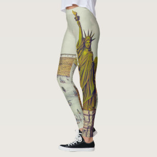 Leggings La Gran Estatua de Bartholdi, Estatua de la Libert