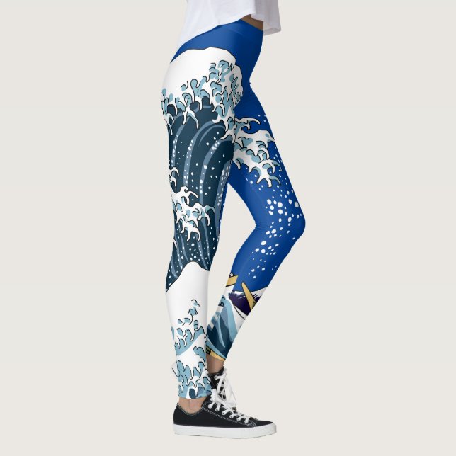 Leggings La gran ola (Derecha)