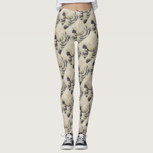 Leggings La Gran Ola De Honeydew Melon Bella Artes Spoof