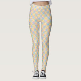 Leggings La imagen dividida muestra vistas frontales y tras
