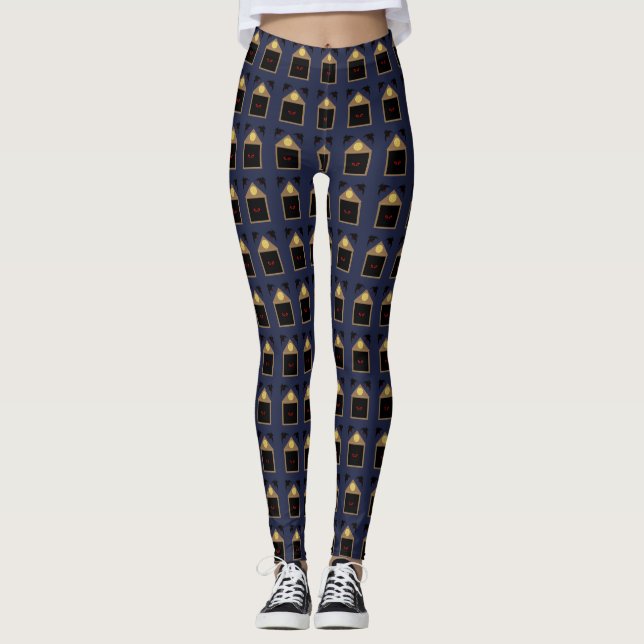 Leggings La inamabilidad de Ravens Halloween (Anverso)