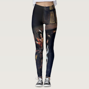 Leggings La llamada de San Mateo, Caravaggio