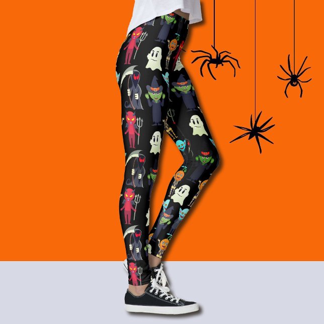 Leggings La mejor calidad de Halloween no es tan atemorizan (Subido por el creador)