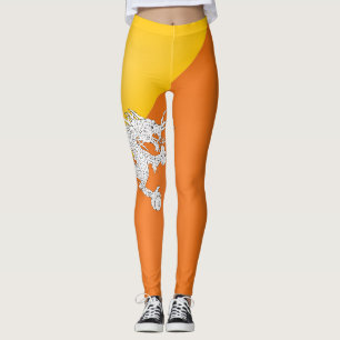 Leggings La moda de la bandera de Bután en Guay