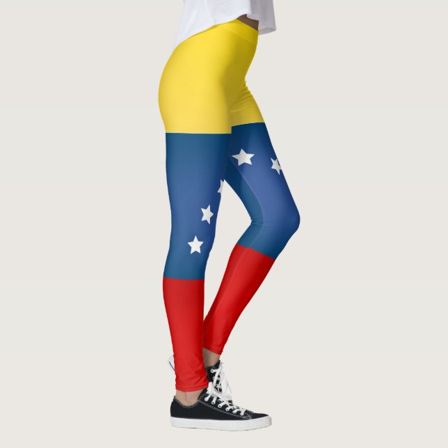 Leggings La moda de la bandera de Venezuela de Guay (Derecha)