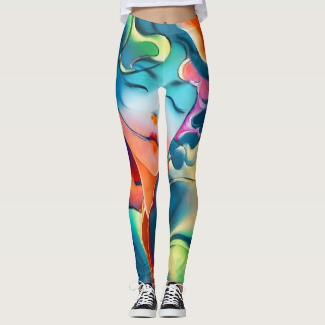 Leggings La mujer es una soñadora (Anverso)