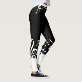 Leggings La música observa el extracto
