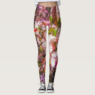 Leggings La naturaleza florece el corazón de las flores Flo