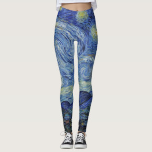Leggings La noche estrellada de Van Gogh