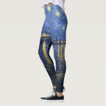 Leggings La noche estrellada de Vincent van Gogh sobre el R<br><div class="desc">1888. Noche estrellada sobre el Ródano por Vincent Willem van Gogh,  un pintor post-impresionista de origen holandés cuyo trabajo —notable por su tosca belleza,  honestidad emocional y color audaz— tuvo una influencia de largo alcance en el arte del siglo XX.</div>
