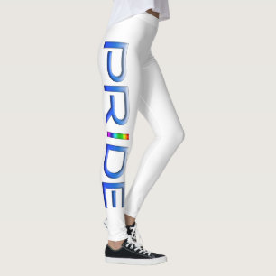 Leggings La palabra de orgullo de SlipperyJoe letras metáli