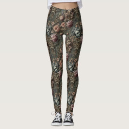 Leggings La paradoja del guardián - Victoriano gótico