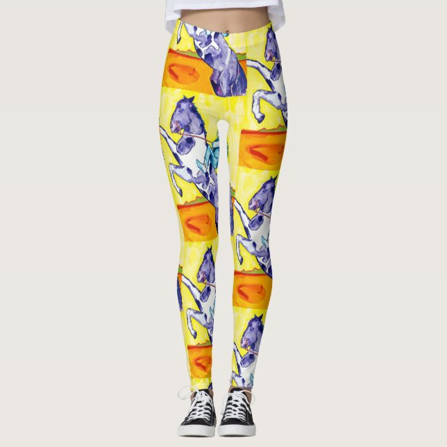 Leggings La pintora Taos Allegra duerme "Mary & Cimarron" (Anverso)