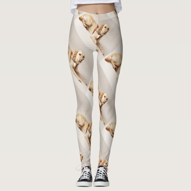 Leggings La plantilla el | de la foto del MASCOTA crea sus (Anverso)
