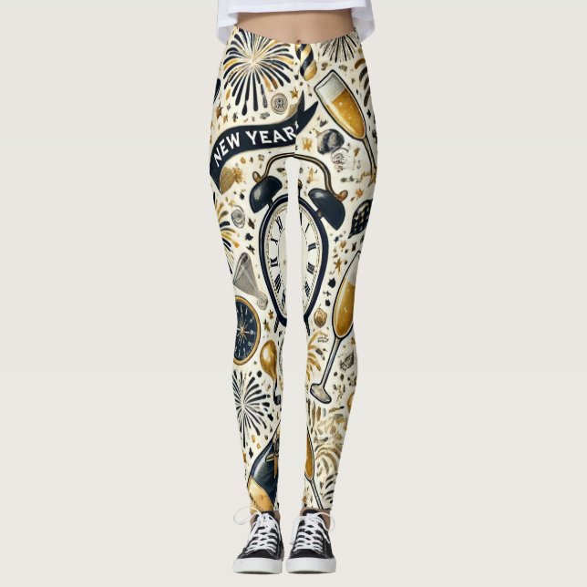 Leggings La Promesa de Medianoche (Anverso)