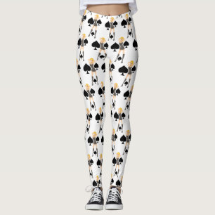 Leggings La reina rubia negra Thunder_Cove