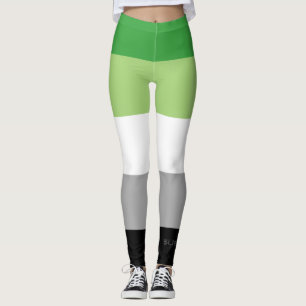 Leggings La romántica bandera del orgullo de SlipperyJoe ob