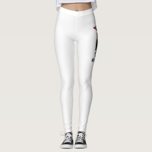 Leggings La tía Life Béisbol, tía Messy Bun