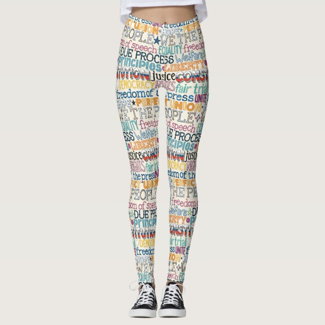 Leggings la tipografía de nosotros (Anverso)