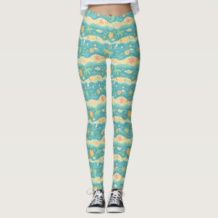 Leggings La vida en la isla es sinónimo de vida en la playa