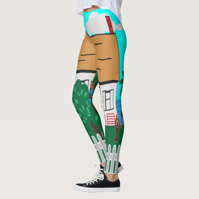 Leggings La Vida En La Playa (Izquierda)