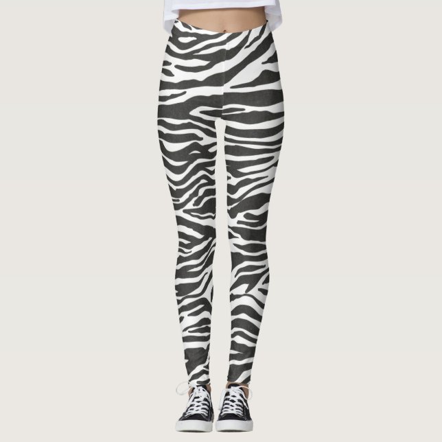 Leggings la yoga de las polainas del estampado de animales (Anverso)
