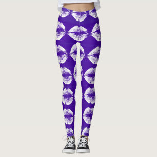 Leggings Labios blancos #21