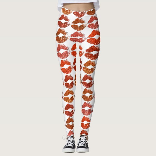 Leggings Labios Coloridos Elegantes #21 (Anverso)