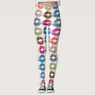 Leggings Labios Coloridos Elegantes #30