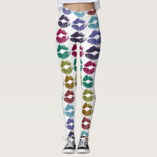 Leggings Labios Coloridos Elegantes #35