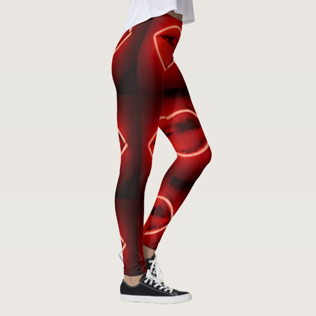 Leggings Labios de neón (Derecha)
