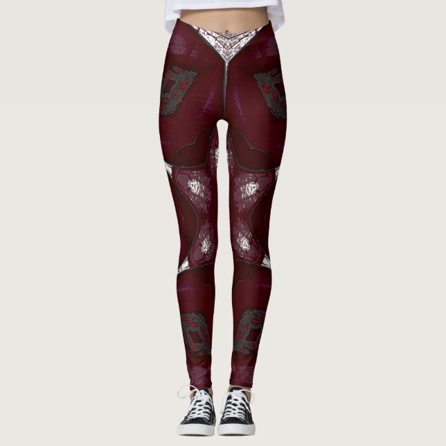 Leggings Labios Flor Prem Mandal (Anverso)