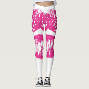 Leggings Labios rosados