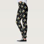 Leggings Laboratorio Científico de Kawaii<br><div class="desc">El laboratorio de ciencias Kawaii presenta una lupa Kawaii,  un matraz Kawaii y un tubo de prueba Kawaii.</div>