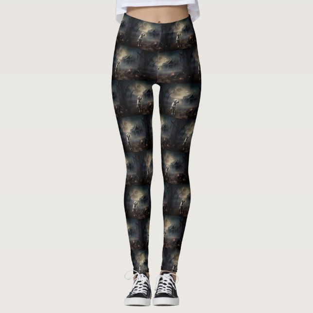 Leggings Labrador Halloween Scary (Anverso)