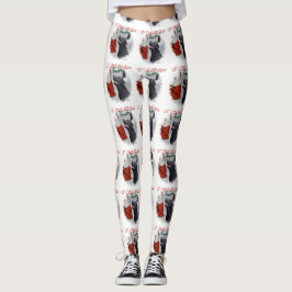 Leggings Labrador Rretriever cree Navidades