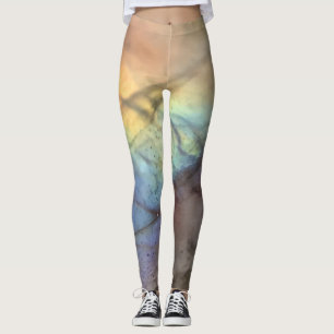 Leggings Labradorita del arco iris